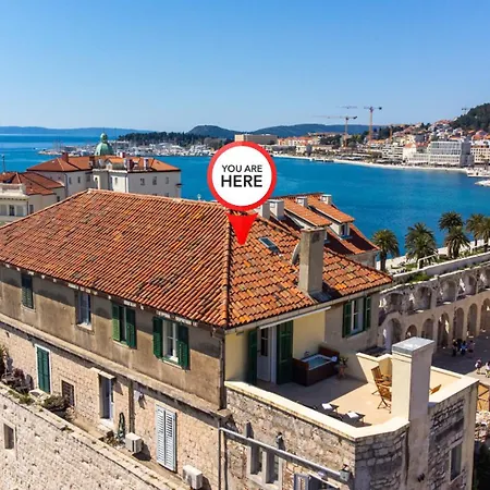 Terazza Grande In Diocletian Tower 아파트 스플리트
