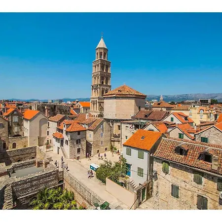 Terazza Grande In Diocletian Tower 아파트 스플리트